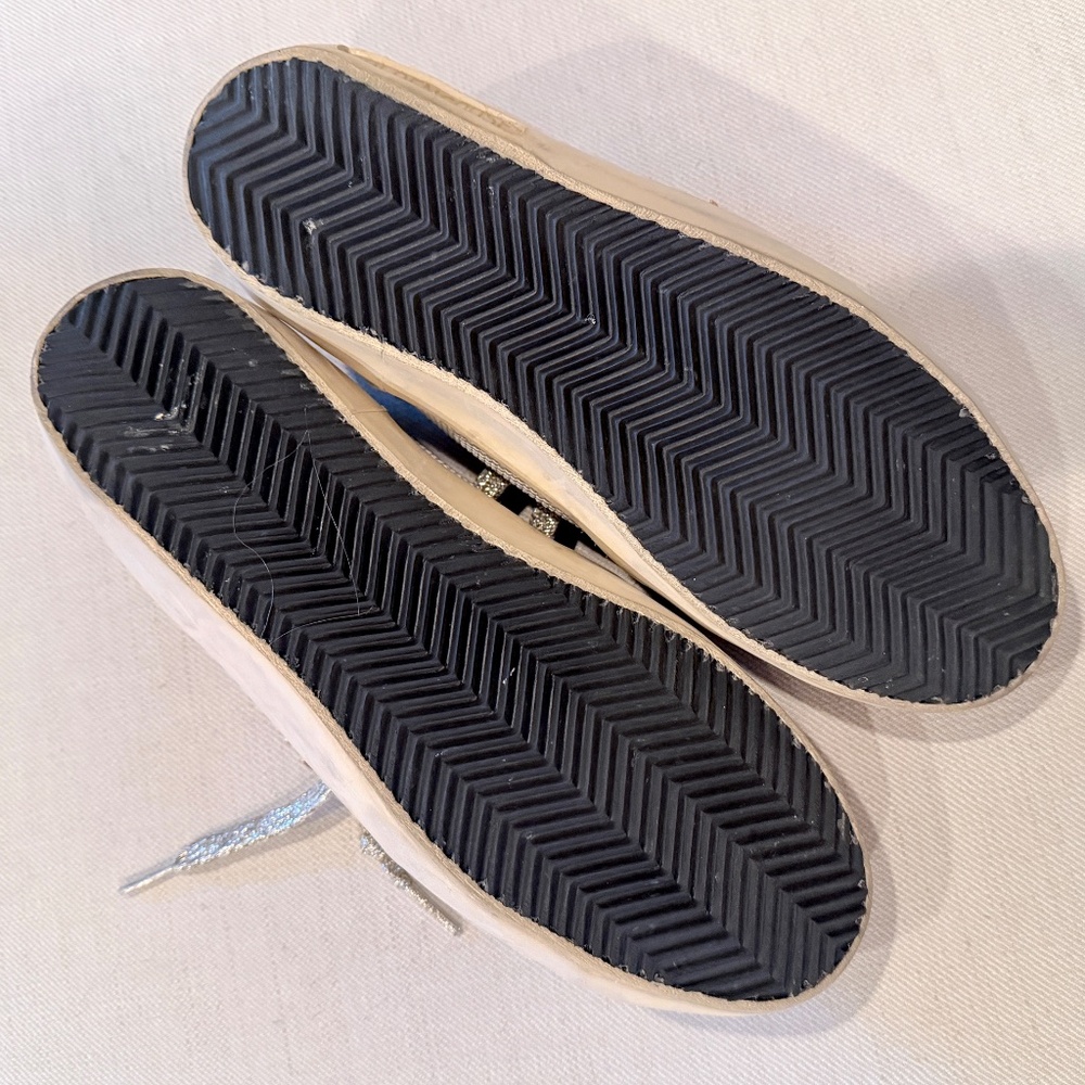 GOLDEN GOOSE | Super-Star with Leopard Print Calf Hair Heel + Burnt Orange Star - Picture 5 of 14